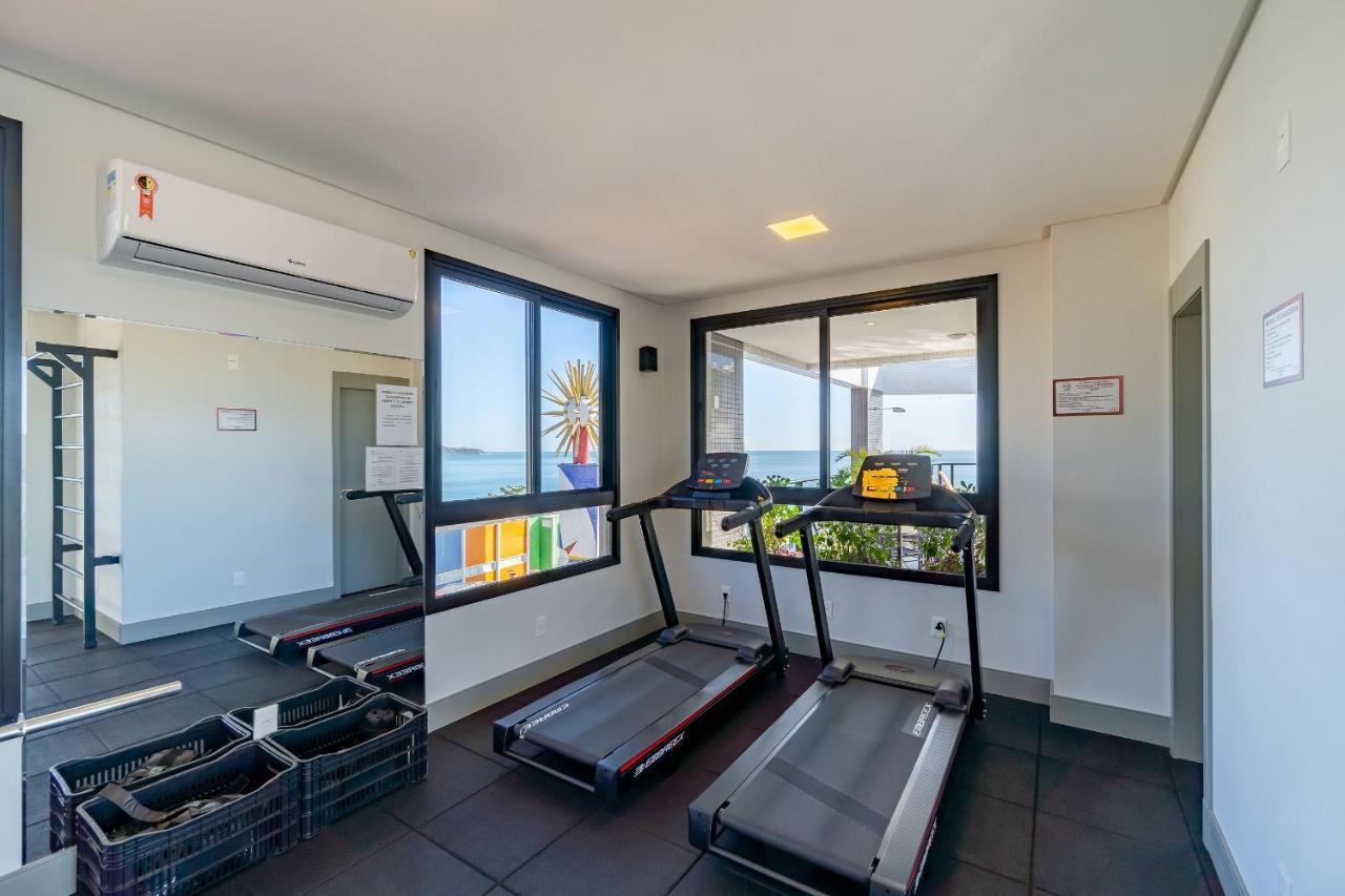 Confortavel Loft Com Vista Para O Mar - Condominio Com Piscina Bombinhas Dış mekan fotoğraf