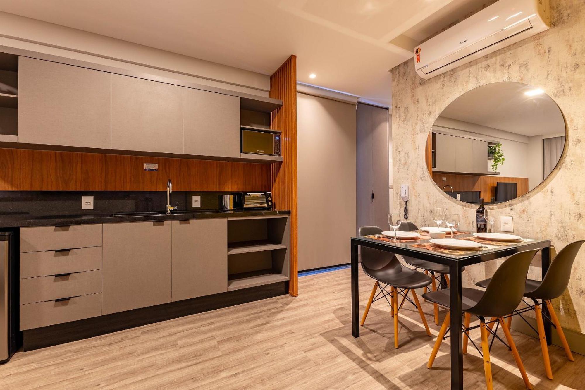 Confortavel Loft Com Vista Para O Mar - Condominio Com Piscina Bombinhas Dış mekan fotoğraf